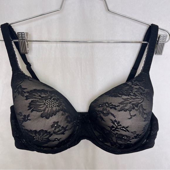 Victoria’s Secret line Demi body by VS black lace size 36DD - Picture 1 of 5
